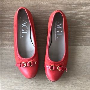 AGL Flats in orange
